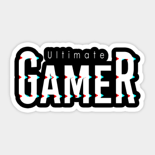 Ultimate Gamer Sticker